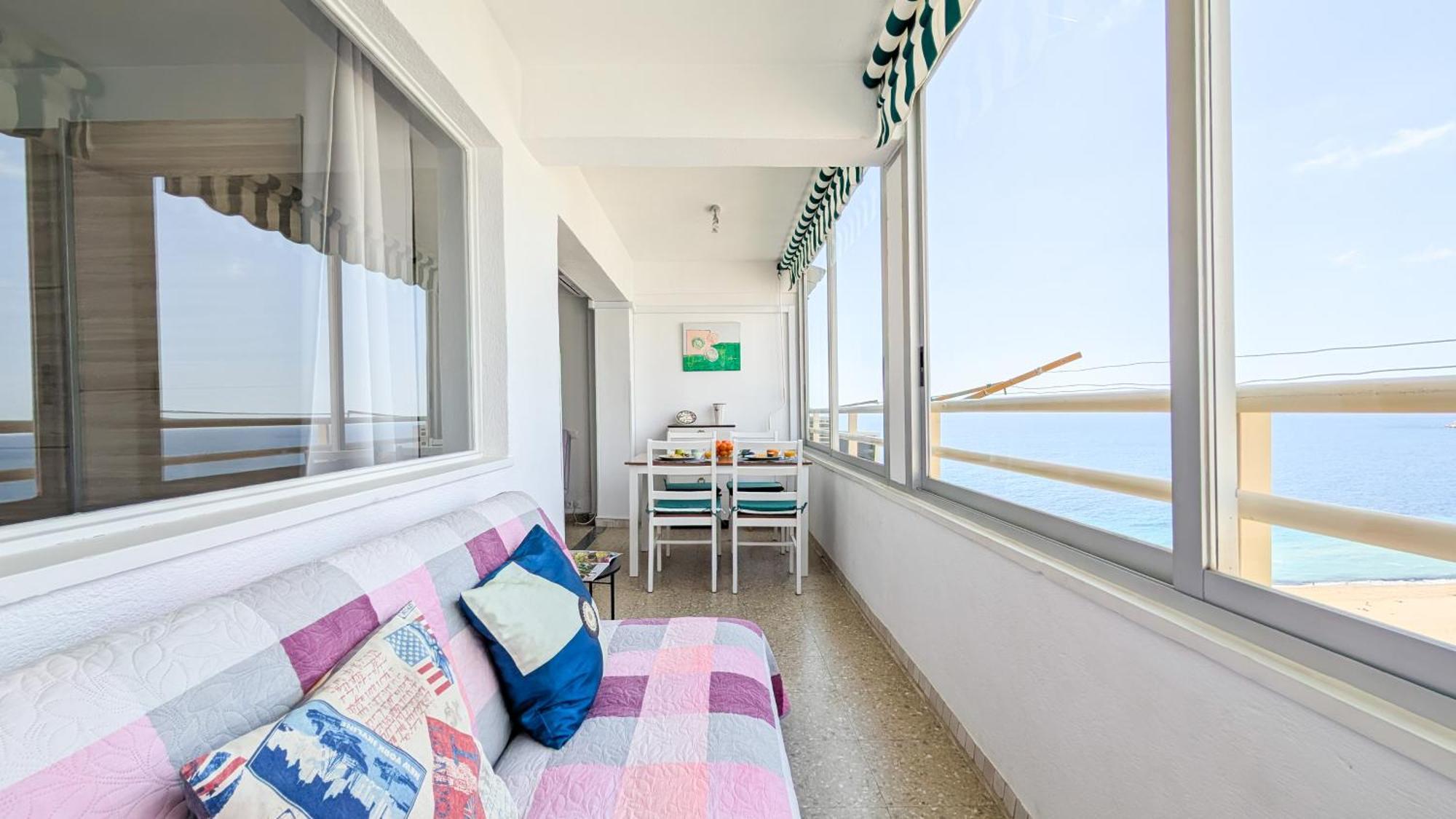 Pintor Sorolla Apartment Benidorm Bagian luar foto